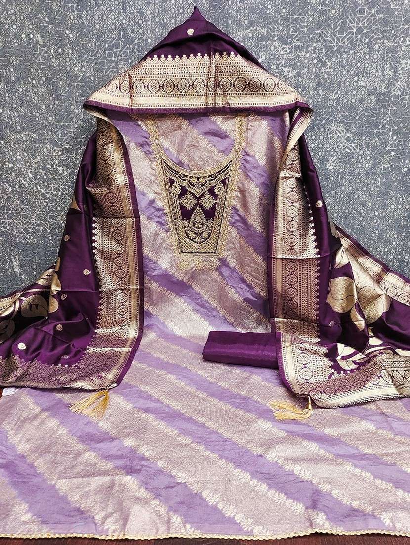 women self design unstitched suit set - 22456160 -  Standard Image - 2