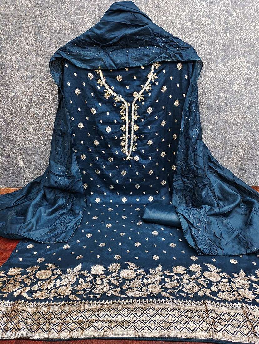 women self design unstitched suit set - 22456164 -  Standard Image - 2