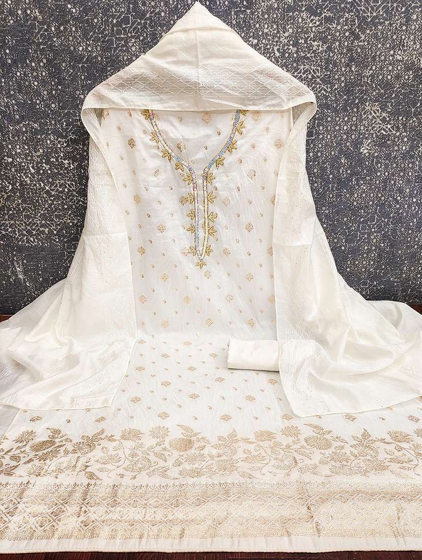 women self design unstitched suit set - 22456165 -  Standard Image - 2