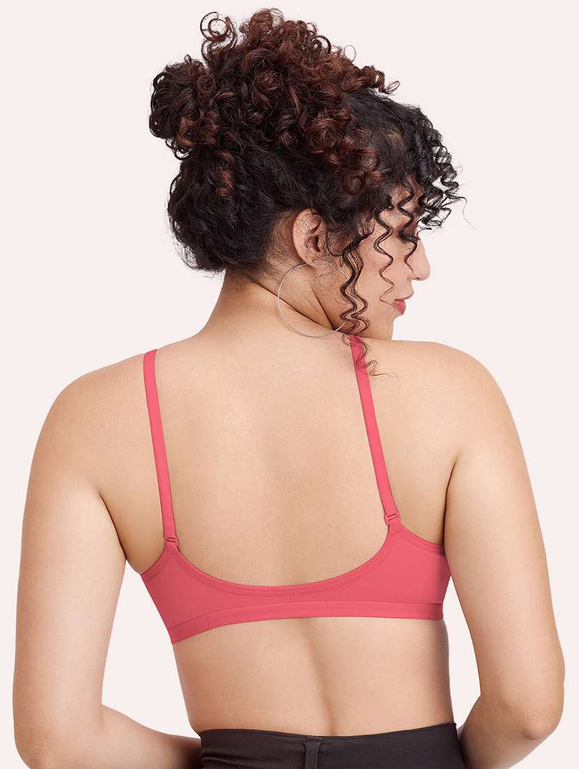 women pack of 2 solid non padded front open bra - 22456275 -  Standard Image - 2
