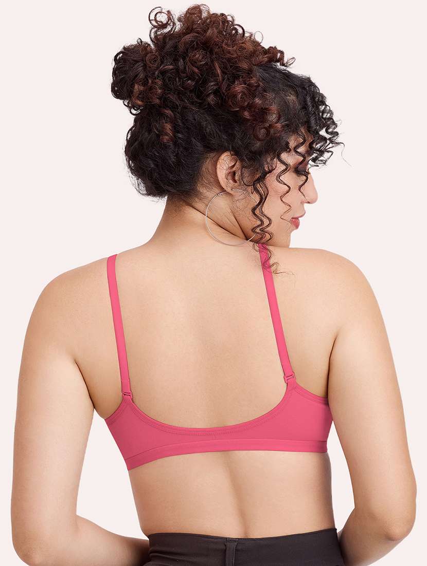 women pack of 2 solid non padded front open bra - 22456276 -  Standard Image - 2