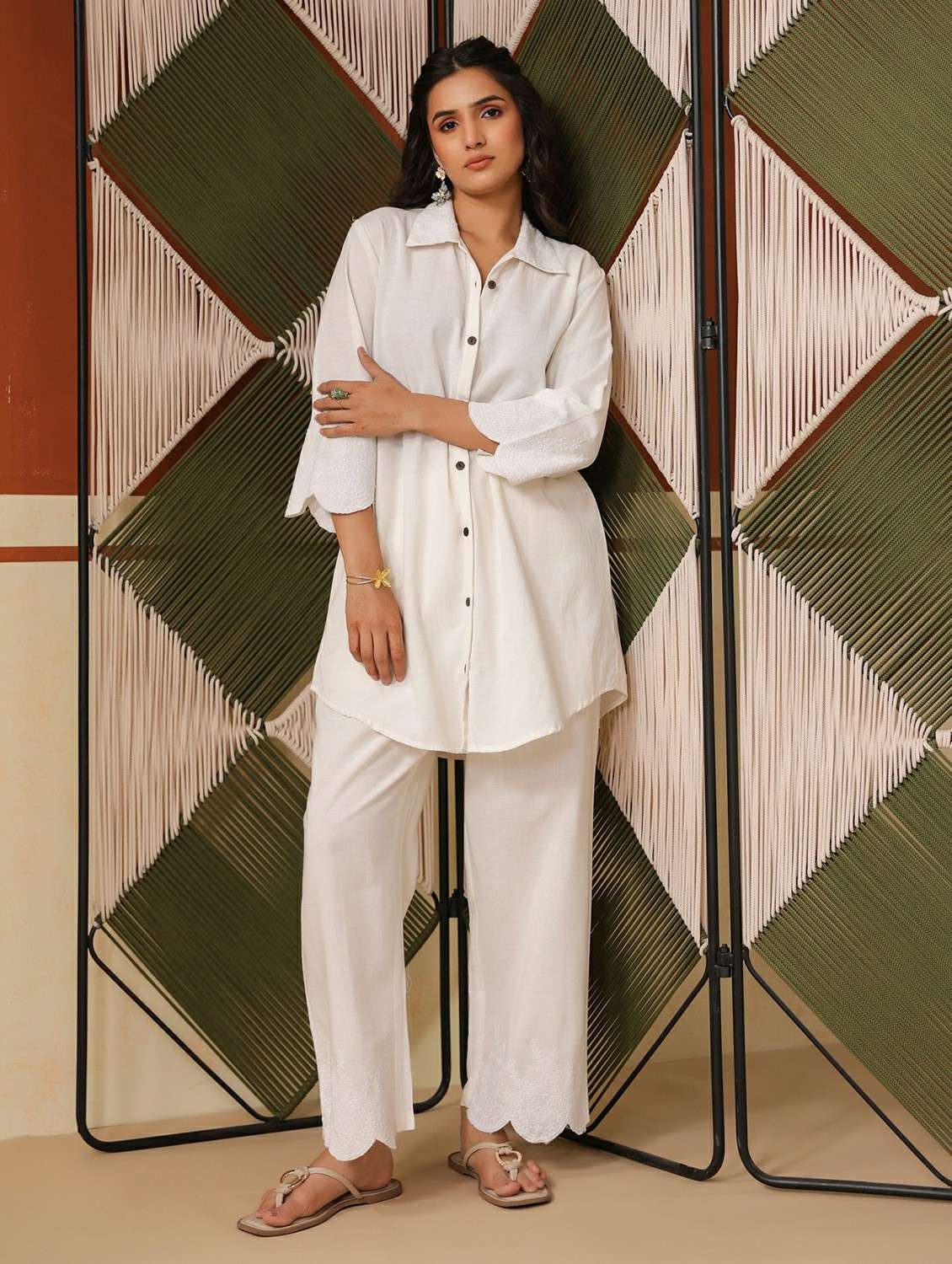 women white co-ord set - 22456326 -  Standard Image - 2