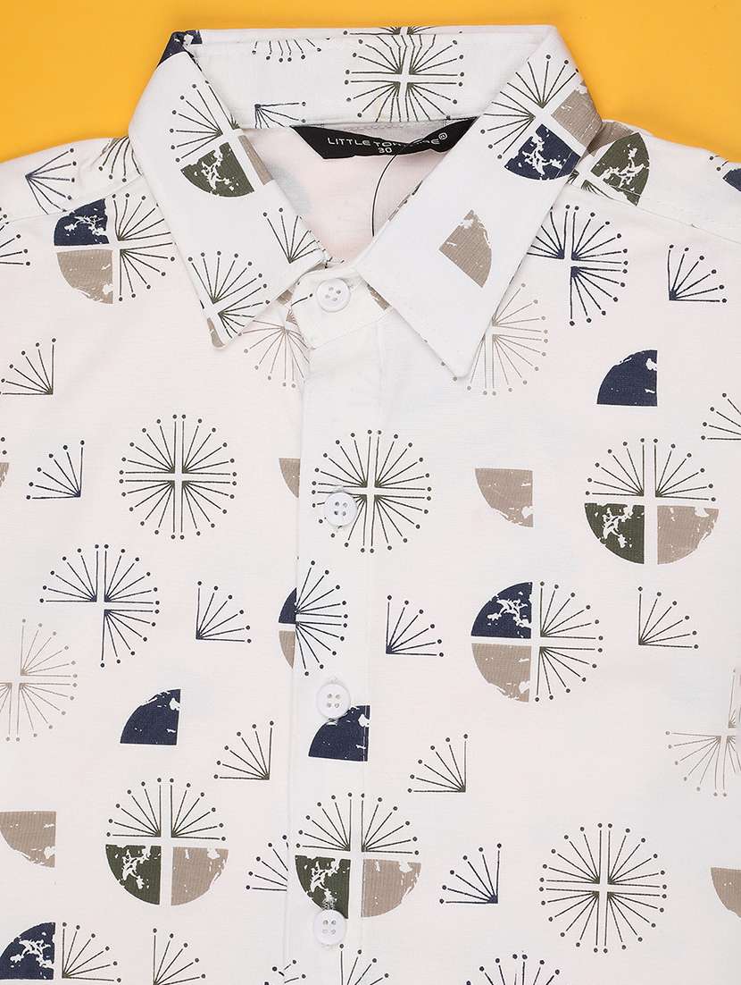 boys printed cotton casual shirt - 22456423 -  Standard Image - 2