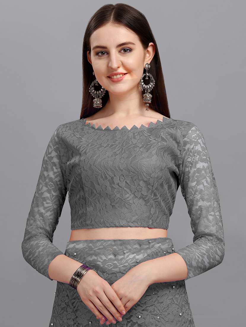 women self design embellished saree with blouse - 22456455 -  Standard Image - 2