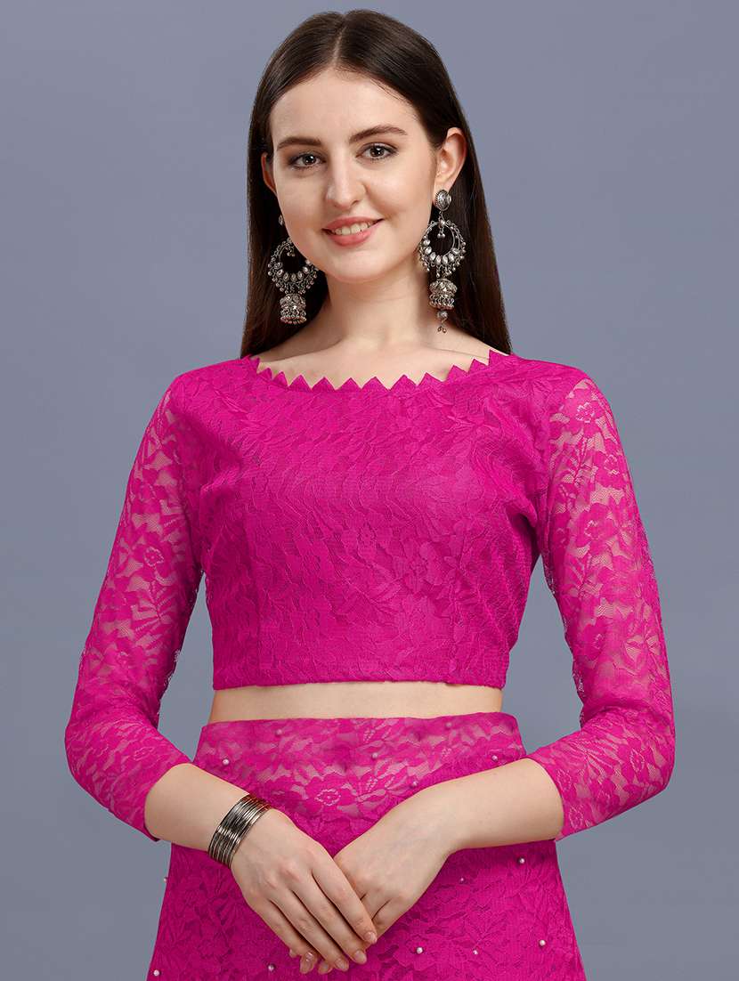women self design embellished saree with blouse - 22456461 -  Standard Image - 2