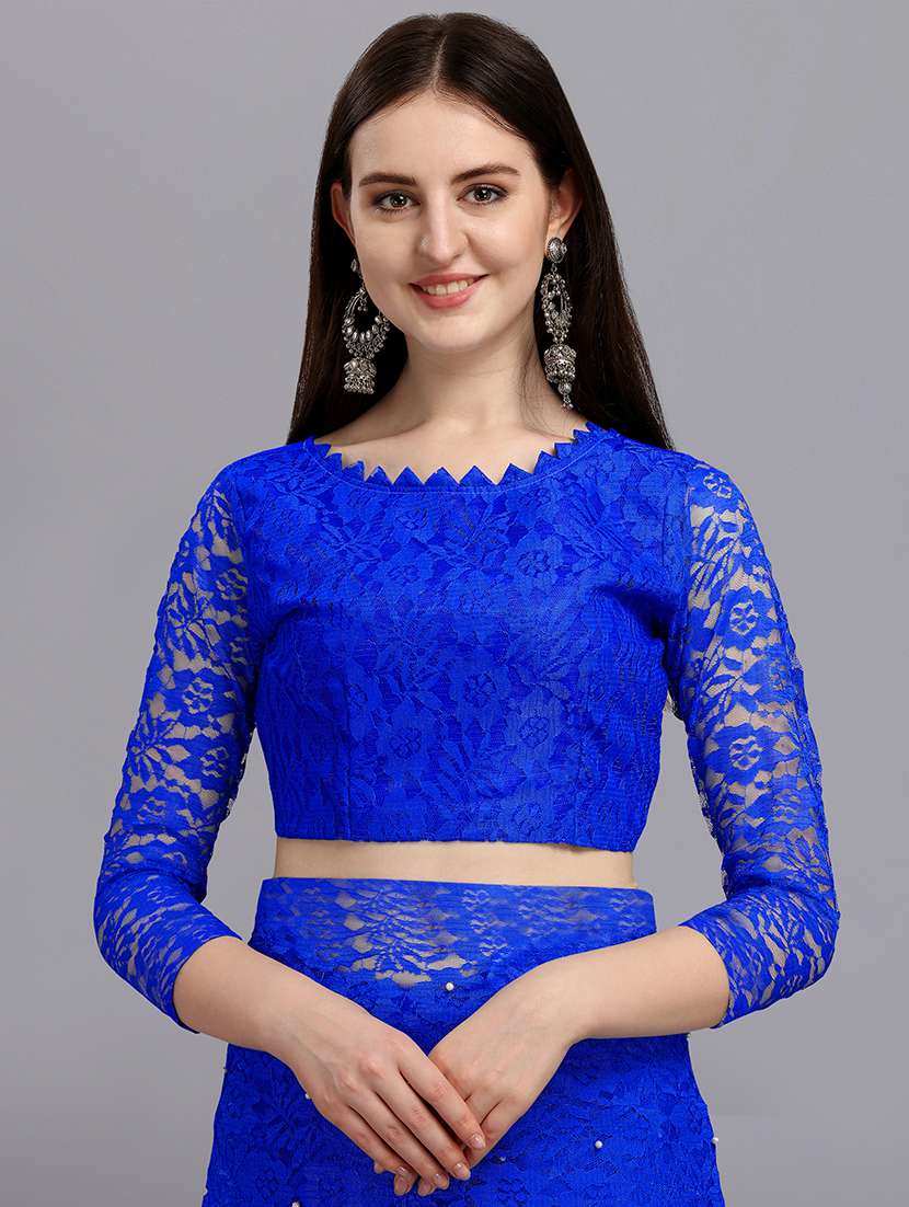 women self design embellished saree with blouse - 22456463 -  Standard Image - 2