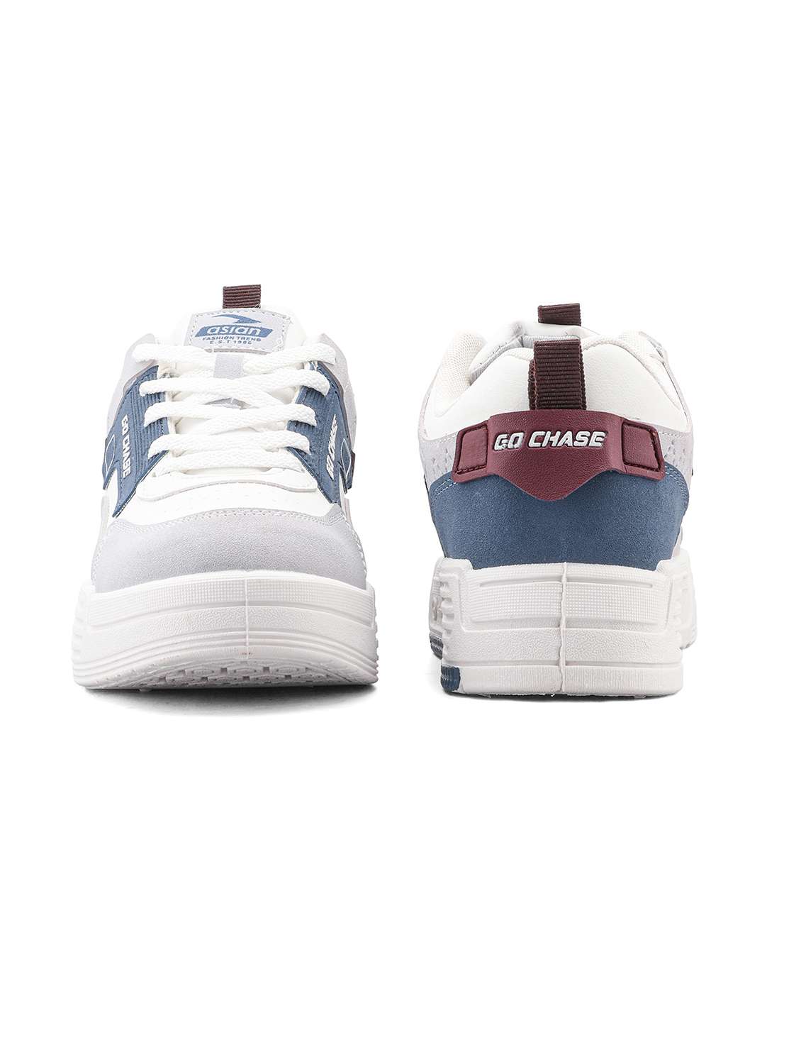 men color block lace up sneaker - 22456525 -  Standard Image - 2