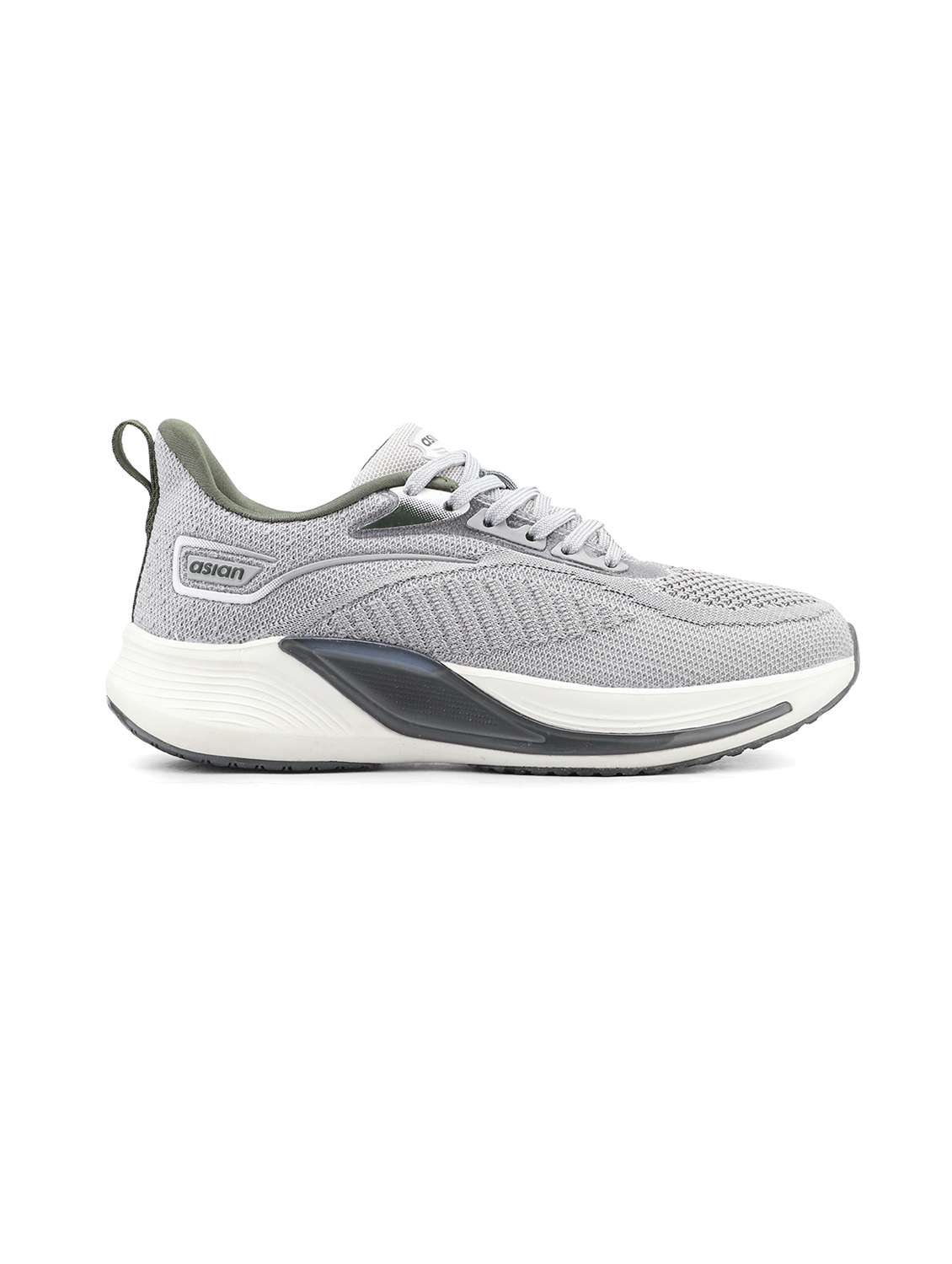 Women Grey Lace-up Sports Shoe - 22456528 -  Standard Image - 2