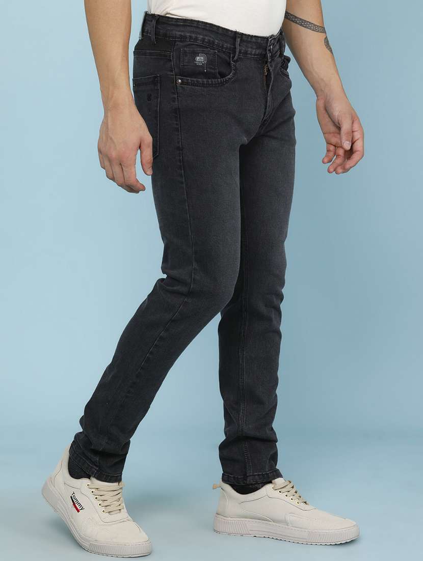 Men Washed Mid Rise Slim Fit Jeans - 22456868 -  Standard Image - 2