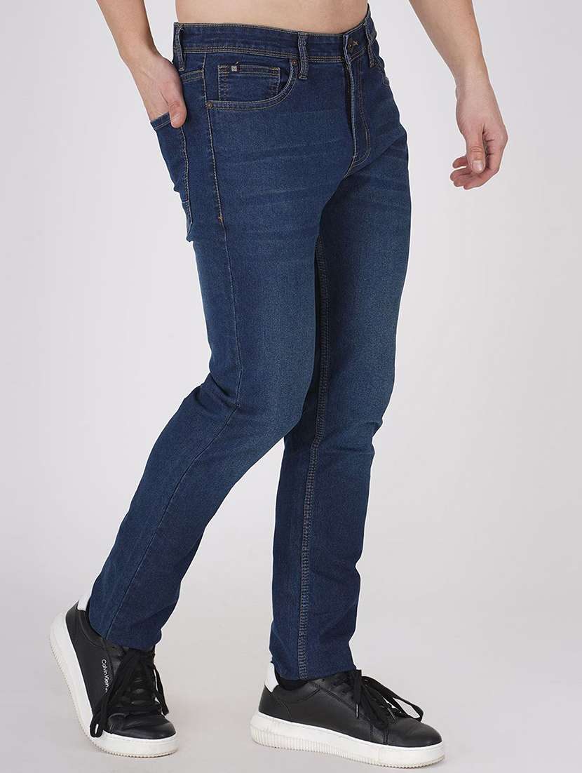 men blue denim jeans - 22456890 -  Standard Image - 2