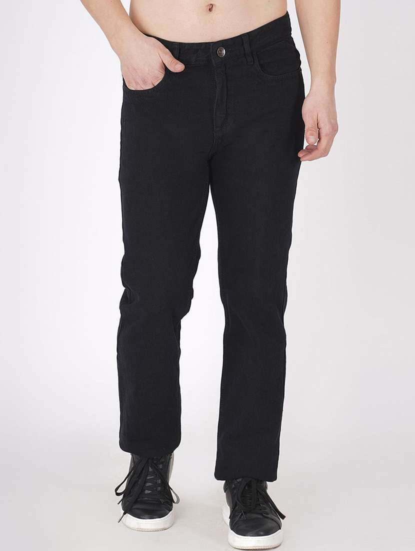 men black denim jean