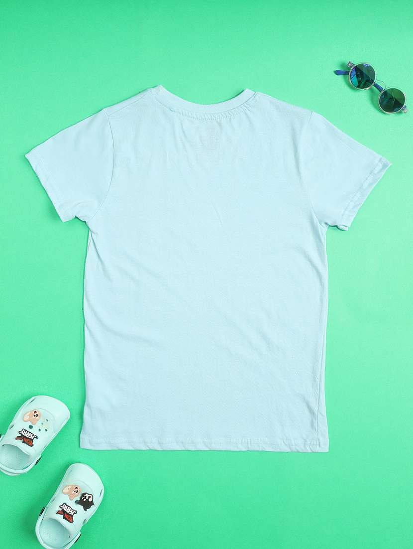 boys printed short sleeves regular fit t-shirt - 22456942 -  Standard Image - 2