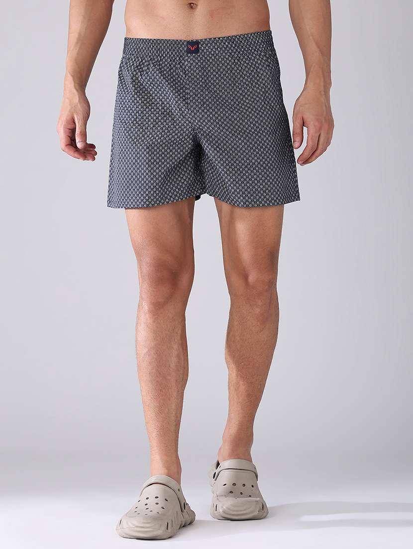 men printed mid rise regular fit boxers - 22456972 -  Standard Image - 2