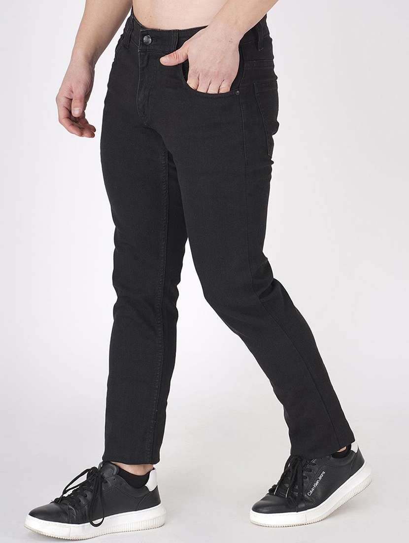 men black denim jean - 22457126 -  Standard Image - 2