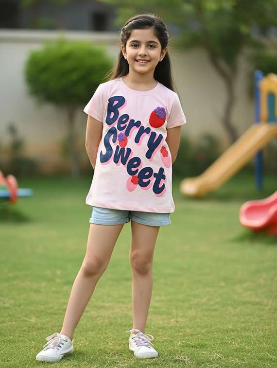 boys pink cotton tops top - 22457670 -  Standard Image - 2