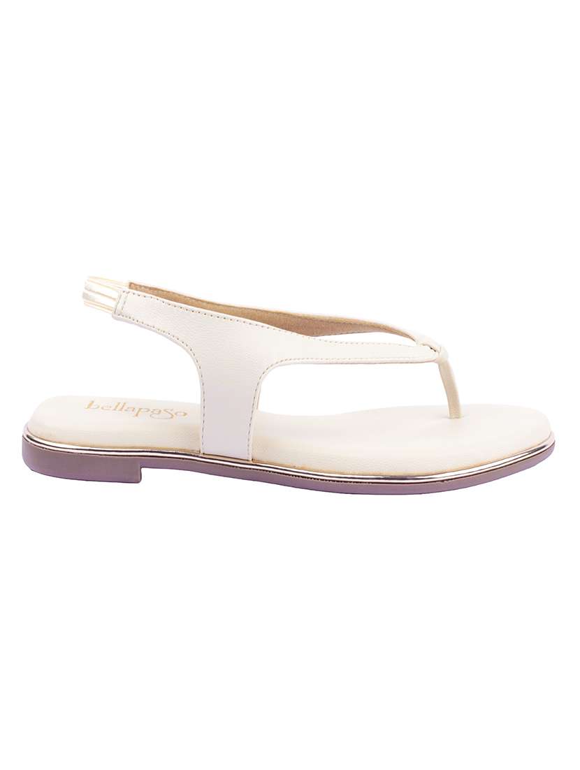 women solid back strap sandal - 22458034 -  Standard Image - 2