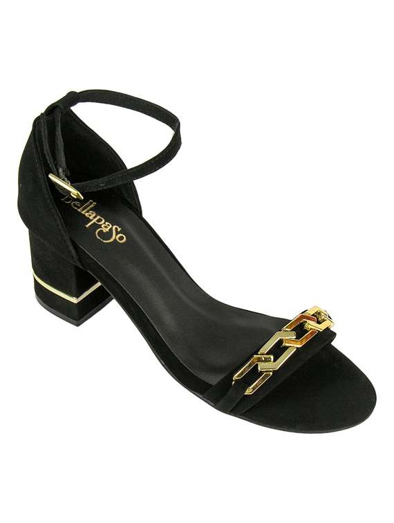 women embellished ankle strap sandal