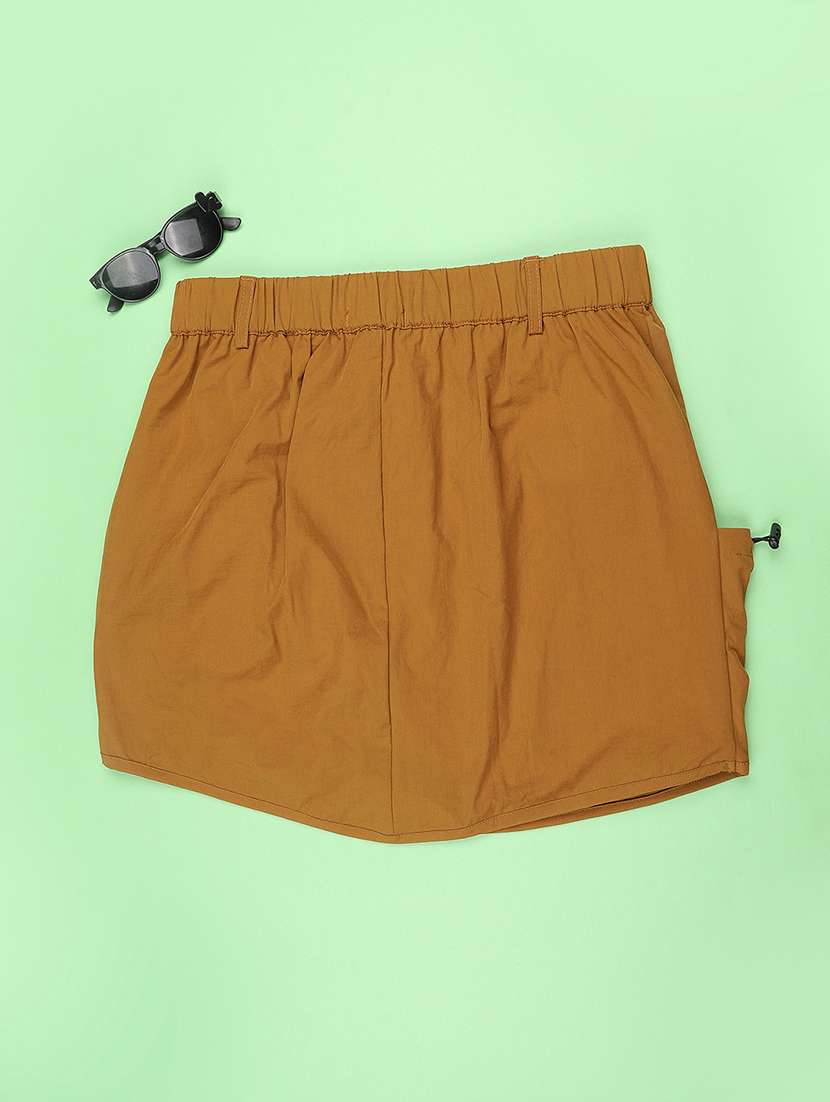 girls solid mid rise a-line skirt - 22458093 -  Standard Image - 2