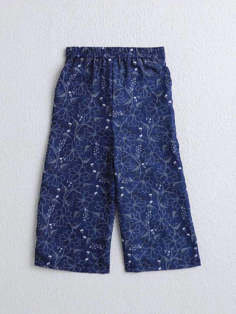 navy blue polyester aline kurta - 22458253 -  Standard Image - 2