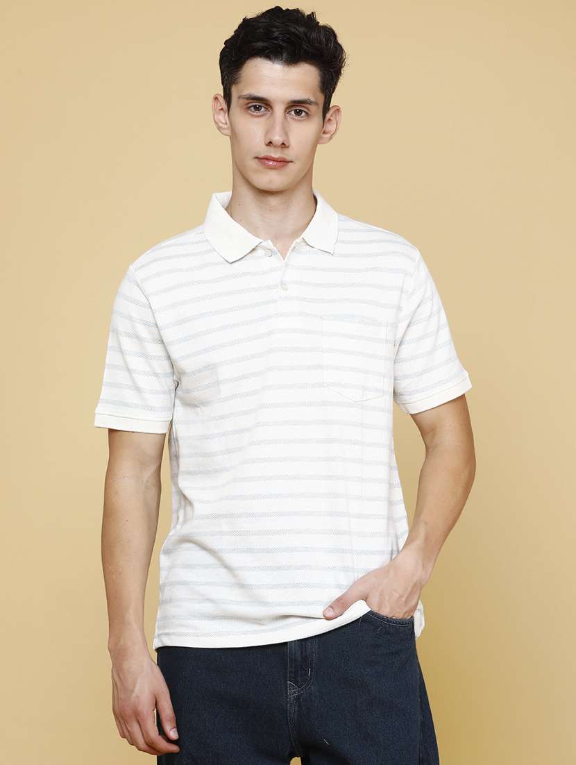 men self design short sleeves polo t-shirt - 22460208 -  Standard Image - 2