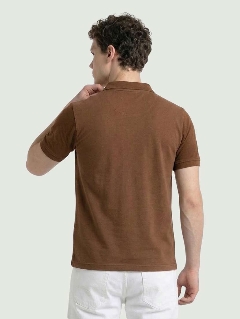 men color block short sleeve regular fit polo t-shirt - 22460685 -  Standard Image - 2