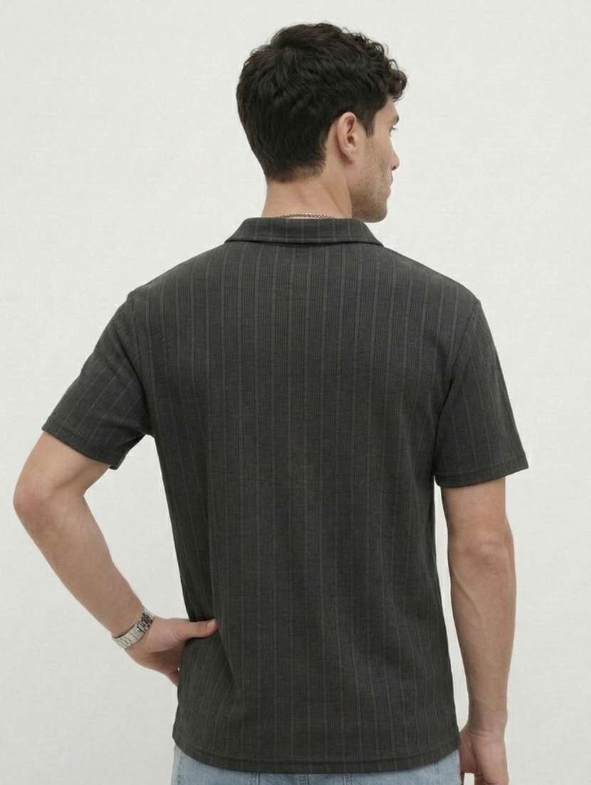 men self design short sleeve regular fit polo t-shirt - 22460723 -  Standard Image - 2