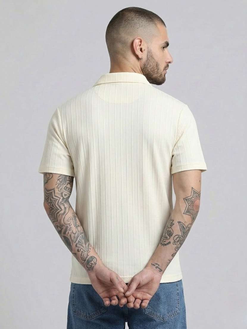 men self design short sleeve regular fit polo t-shirt - 22460726 -  Standard Image - 2