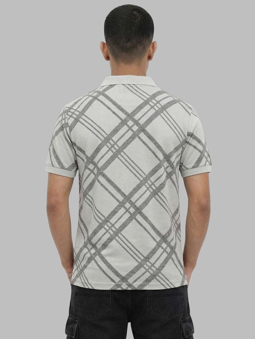 men printed short sleeve regular fit polo t-shirt - 22460751 -  Standard Image - 2