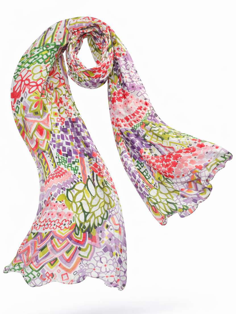 women printed scarf - 22461154 -  Standard Image - 2