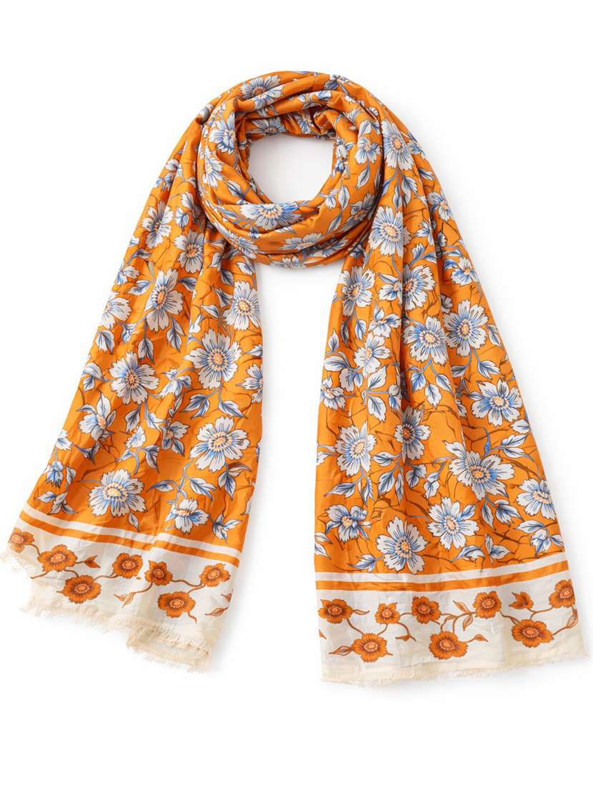women floral printed scarf - 22461182 -  Standard Image - 2