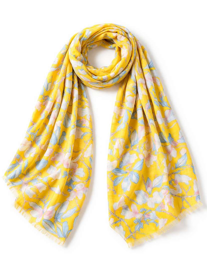 women floral printed scarf - 22461188 -  Standard Image - 2