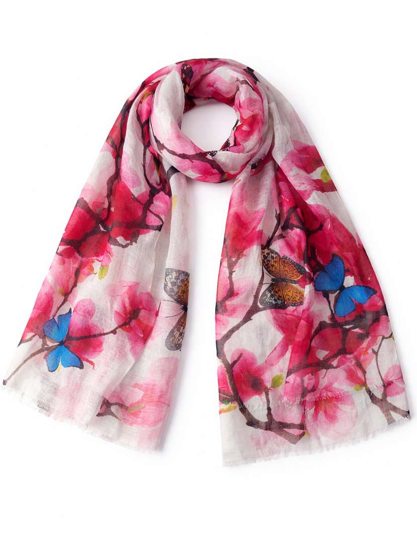 women floral printed scarf - 22461189 -  Standard Image - 2