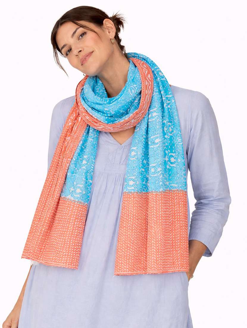 women printed scarf