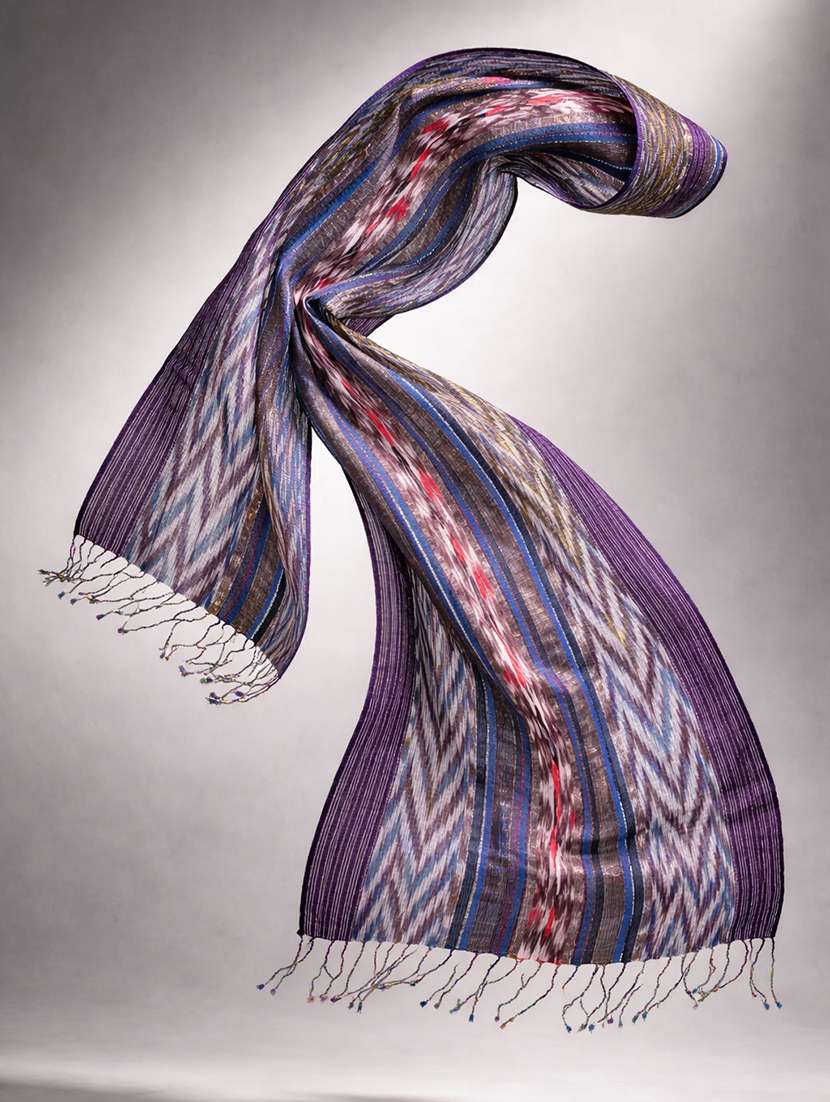 women purple viscose scarf - 22461222 -  Standard Image - 2