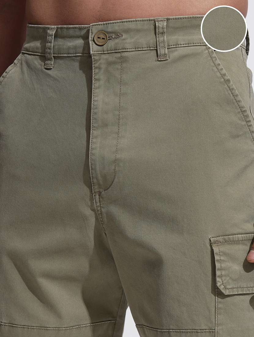men cotton pleated casual trouser - 22462695 -  Standard Image - 2