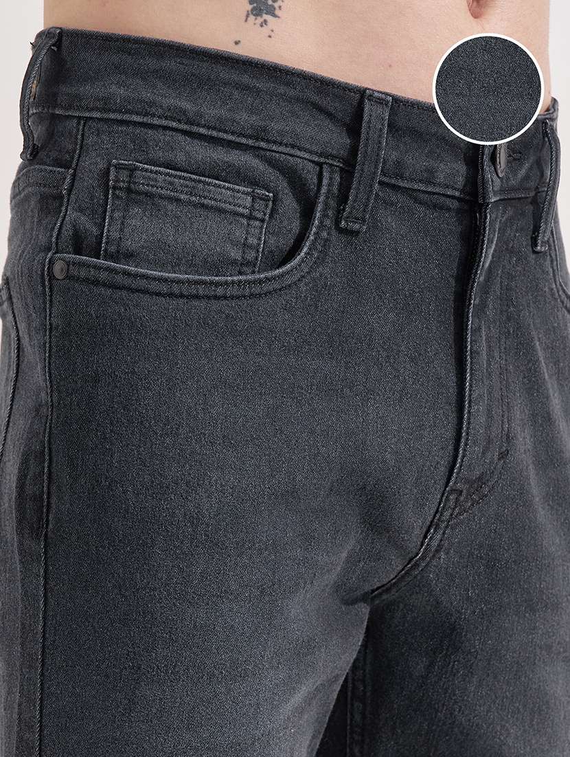 men black cotton jean - 22462778 -  Standard Image - 2