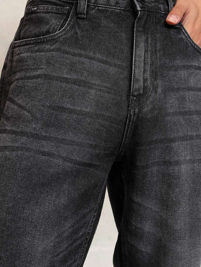 men grey cotton jean - 22462836 -  Standard Image - 2