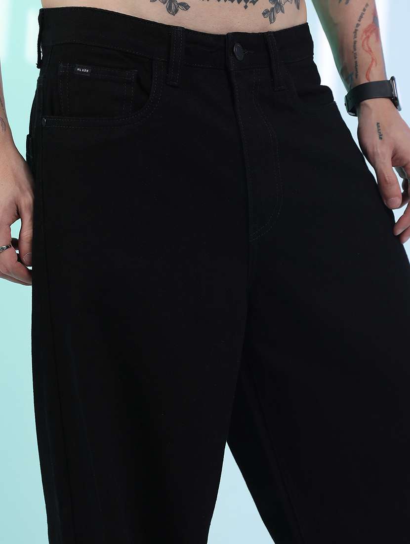 men black cotton jean - 22462897 -  Standard Image - 2