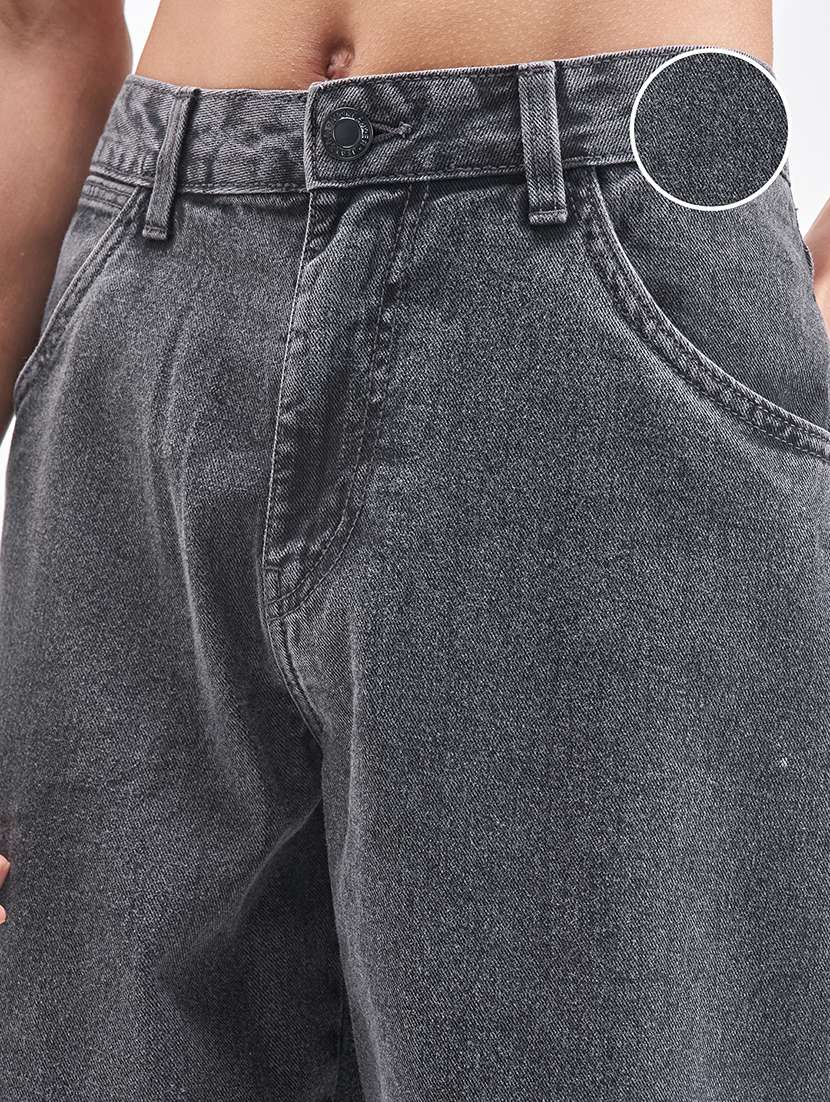 men grey cotton jean - 22462900 -  Standard Image - 2