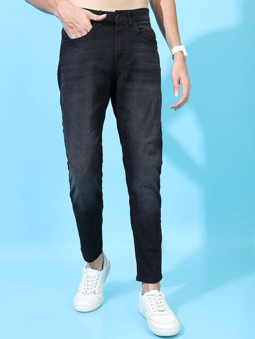 men black cotton jean