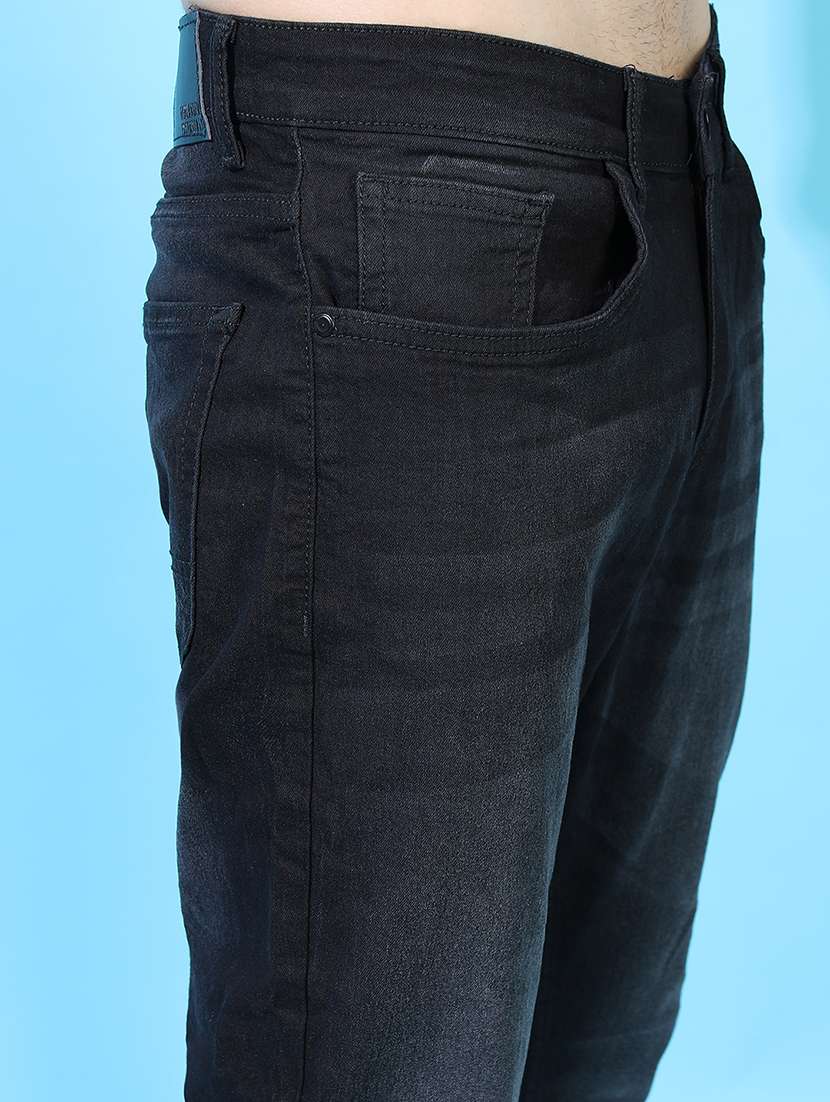 men black cotton jean - 22462906 -  Standard Image - 2
