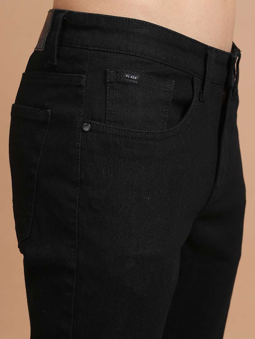men black cotton jean - 22462926 -  Standard Image - 2