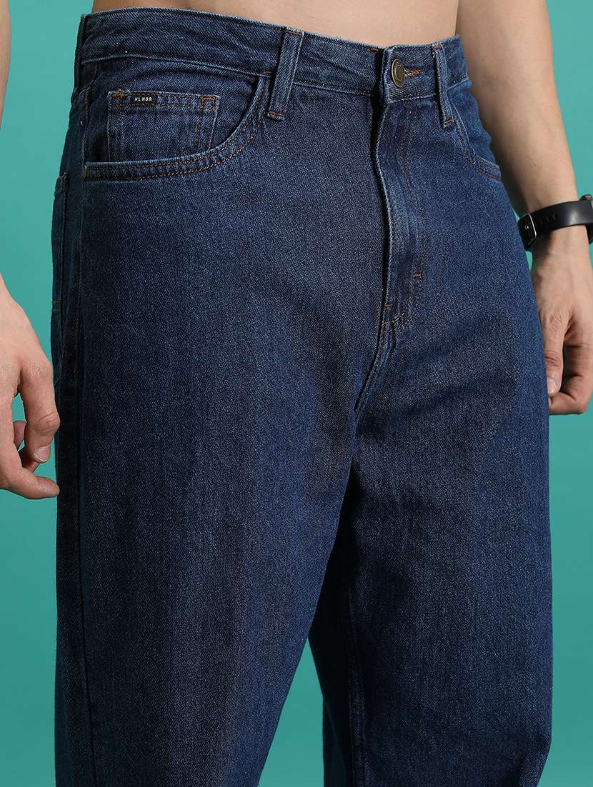 men blue cotton jean - 22462937 -  Standard Image - 2