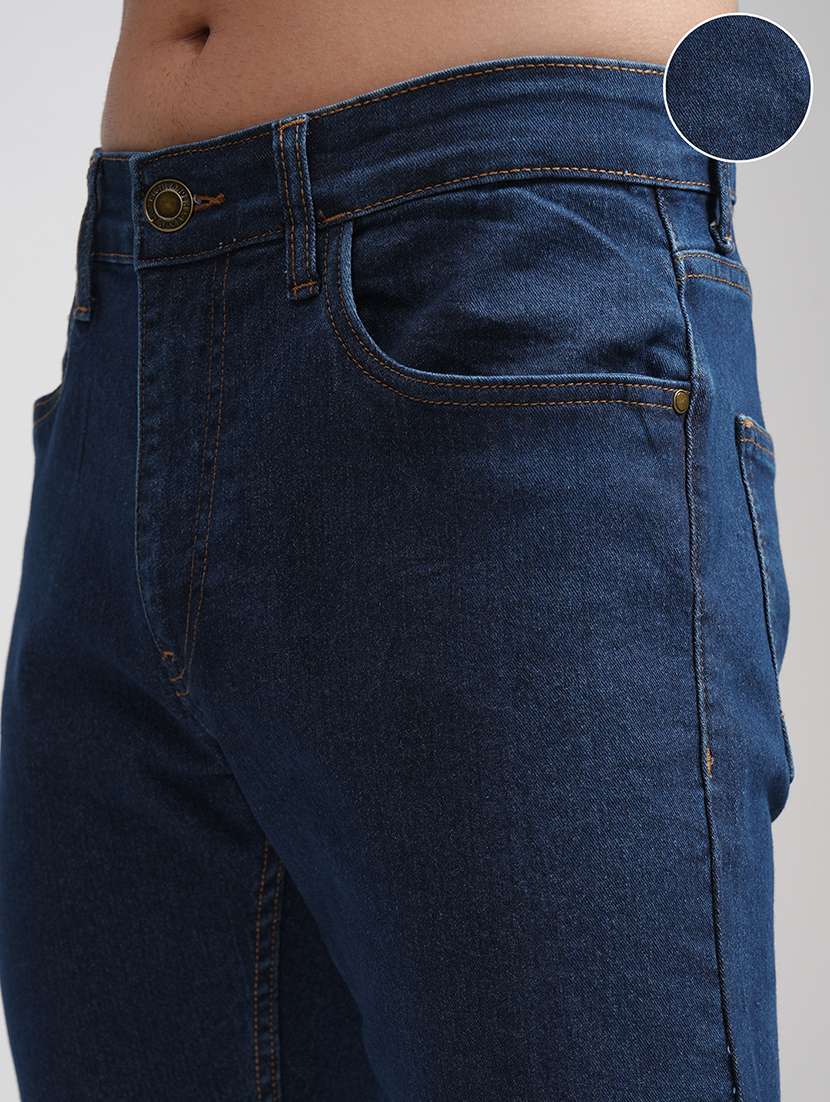 Men Blue Cotton Jean - 22462938 -  Standard Image - 2