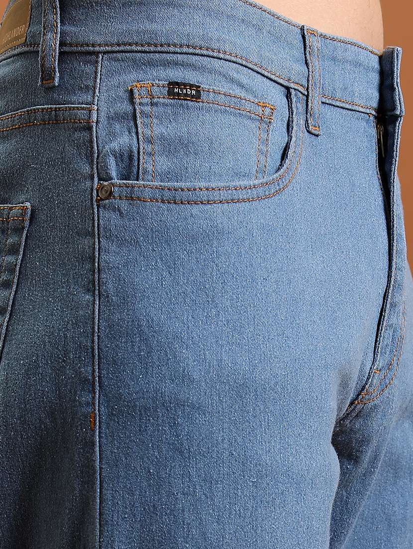 men blue cotton jean - 22462955 -  Standard Image - 2