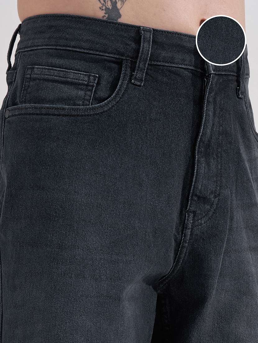 men black cotton jean - 22462962 -  Standard Image - 2
