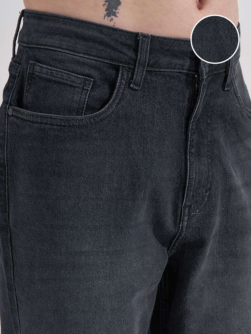 men black cotton jean - 22462963 -  Standard Image - 2