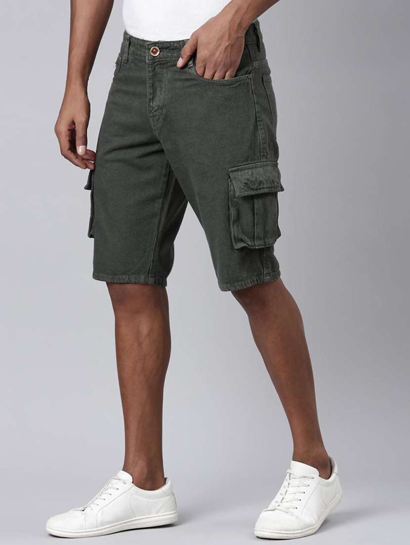 men grey denim shorts - 22463574 -  Standard Image - 2