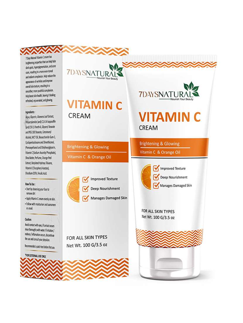 women 7daysnatural vitamin c face cream oil free for all skin types 100ml - 22464811 -  Standard Image - 2