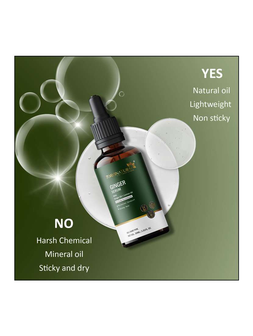 7daysnaturalfeel of nature ginger hair growth serum -30 ml - 22464834 -  Standard Image - 2